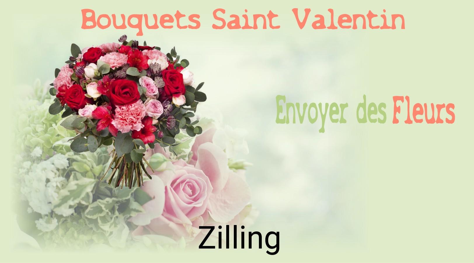 Roses de Saint-Valentin livrées à Zilling